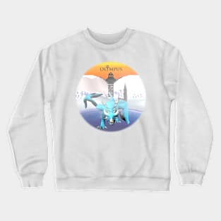 BIG LOGO VORKATH SUNSET - OLYMPUS Crewneck Sweatshirt